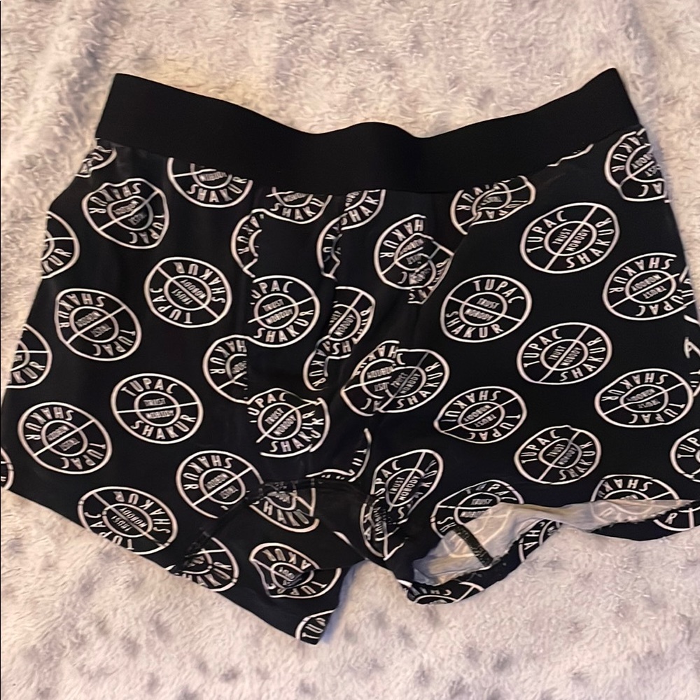 Black and White Graphic Boxers